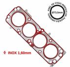 Junta Cabeçote Aço Inox 1,60mm GM Celta Corsa Classic Onix Prisma 1.0 8V VHC EFI MPFI SPE/4 JL10201INOXs