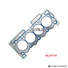 Junta Cabeçote Aço Inox Citroen C2 C3 2002/ Peugeot206 307 1007 1.4 8V Tu3Jp Kfv Kfw K6D 01/... Flex