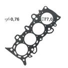 Junta Cabeçote Aço Inox Honda Civic New Civic Fit D17A8 D17Z2 D17Z3 1.7 16V Flex