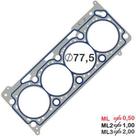 Junta Cabeçote Aço Inox VW Audi A3 Fox Gol Golf Polo 1.6 Arc Avy Aus Ajv Bah Bja Blh 00/... Kombi 1.4 8V Junta Cabeçote Aço Inox VW Audi A3 Fox Gol Golf Polo 1.6 Arc Avy Aus Ajv Bah Bja Blh 00/... Kombi 1.4 8V