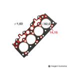 Junta Cabeçote Baspack 1.60mm 92mm GM S10 Blazer Mb Sprinter Land Rover 2.5 Hs Moderno Maxion 310D Tdi Diesel