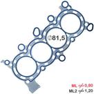 JUNTA CABECOTE para NEW CIVIC 1.8 16V 06/ CRV 2.0 08/ (ACO)