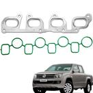 Junta Coletor Admissão + Escape Vw Amarok 2.0 16v Original