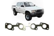 Junta coletor escape hilux 2.4/2.8/3.0 (1988/1999)