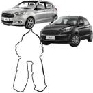 Junta da tampa de válvulas ford novo ka 1.0 12v 3cil flex 2014 a 2018 sabo
