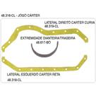 Junta do cárter Mercedes Benz Lo 608 1973 a 1987 SPAAL Junta do cárter Mercedes Benz Lo 608 1973 a 1987 SPAAL