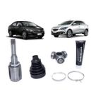 Junta Homocinètica Axios Dianteira Esquerda Lado Câmbio Deslizante Chevrolet Spin 2013 A 2018
