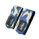 Junta Varas Pro Tsuri Neopreme 30X5cm Azul Camuflado 2un Organizador Com tiras autocolantes