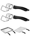 Juntianze Extrator de Bandeja para Air Fryer e Forno Tostador 2 Peças Juntianze Extrator de Bandeja para Air Fryer e Forno Tostador 2 Peças