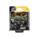 Jurassic World - Carrinho de Dinossauro 7cm - Triceratops