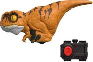 Jurassic World com Controle Atrociraptor Laranja e Marrom Mattel Jurassic World com Controle Atrociraptor Laranja e Marrom Mattel