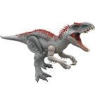 Jurassic World Electronic Real Feel Indominus Rex, figura de ação de dinossauro reimaginada Jurassic World Electronic Real Feel Indominus Rex, figura de ação de dinossauro reimaginada