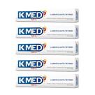 k-med gel íntimo combo 5x50g cimed - trasparente não gorduroso solúvel em água