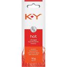 K-Y Gel Lubrificante Íntimo Hot Aquece Esquenta 50g