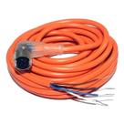 K12-A-2M-LN CON.M12 CABO 2M C/LED NPN Metaltex
