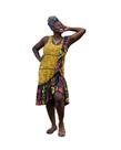 Kaftan Africana Estampa - TAMANHO GG