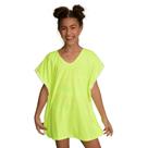 Kaftan atoalhado Verde Neon