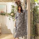 Kaftan Longo Tigresse Onca Print