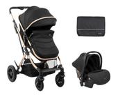 Kaia 3x1 (carrinho+bebe conf.+bolsa) black