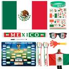 Kaitiaki Kit de Apoio para Torcida México Copa do Mundo 2026 11 Peças