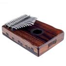 Kalimba mahalo tradicional com martelo afinador e bag - 17 t