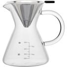 Kanne Cafeteira Com Filtro 16X16X12Cm 500Ml Borosilicato Transp