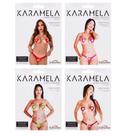 Karamela Conjunto Comestível Único Hot Flowers
