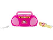 Karaokê Infantil Portátil Candide Hello Kitty - Boombox