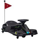 Kart Eléctrico Aosom 12V 5MPH para Derrapes para Niños de 8 a 12 Años Rosa