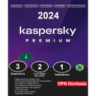 Kaspersky Antivírus Premium 3 Dispositivos 1 ano 2025