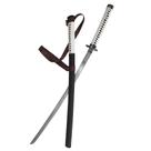 Katana Aço Branca ZSJ-10 - Cosplay, Decoração e Alça Costas