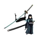 Katana De Metal Demon Slayer De 10 Polegadas, Espada Tanjirou, Brinquedo De Samurai Japonês, Katana De Metal Demon Slayer De 10 Polegadas, Espada Tanjirou, Brinquedo De Samurai Japonês,