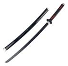 Katana Tanjiro Kamado Demon Slayer Lâmina Bambu Cosplay