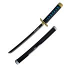 Katana Tanto Decorativa Tokito Muichiro Aço 42cm Com Suporte Katana Tanto Decorativa Tokito Muichiro Aço 42cm Com Suporte