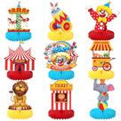 KatChon, peças centrais de carnaval para decoração de mesas pacote com 9 Jogos de carnaval, decorações para festas temáticas de carnaval Peças centrais temáticas de carnaval Decorações de carnaval, decorações de festas temáticas de circo