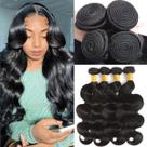 Katspon 12A Cabelo Humano Virgem Brasileiro Body Wave 4 Pacotes