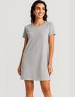 KB 325 Vestido meia malha ROSA/PRETO/CINZA Tamanho:MCor:Preto