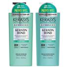 Kerasys Advanced Keratin Bond Purifying - Shampoo 600ml + Mascara de Tratamento 600ml