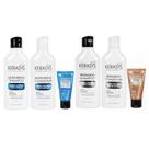 Kerasys Kit ( Duo Moisturizing + Silky Moisture Mask 50ml + Duo Revitalizing + Deep Repair Mask 50ml)