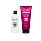 Kerasys Kit (Shampoo Revitalizing 180ml + Máscara Keramide Heat 200ml) Kerasys Kit (Shampoo Revitalizing 180ml + Máscara Keramide Heat 200ml)