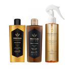 Kerasys Triologia Real ( Duo Propolis Shine + Hair Bonding No Wash Treatment 200ml)