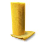 Kers Roll Toalha De Microfibra Amarela Em Rolo 200 Gsm 30x30cm 50 Unidades