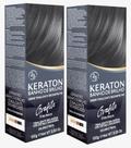 Kert Keraton Kit c/2 Tonalizantes Banho de Brilho Grafite 100g