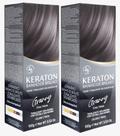 Kert Keraton Kit c/2 Tonalizantes Banho de Brilho Granny - Cinza Titânio 100g