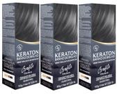 Kert Keraton Kit c/3 Tonalizantes Banho de Brilho Grafite 100g