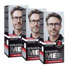 Kert Kit 3 Tonalizante Keraton Men Cabelo, Barba e Bigode Louro Escuro