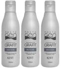 Kert Kit c/3 Shampoo Phytogen Grafit Cinza Escuro 250ml
