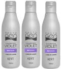 Kert Kit c/3 Shampoo Phytogen Violet Matizador 250ml