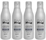 Kert Kit c/4 Shampoo Phytogen Grafit Cinza Escuro 250ml