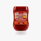 Ketchup fit picante dr bodybuilder molho para a base de tomate. baixo em calorias e em sódio, sem adição de açúcares, sem lactose, glúten, gorduras